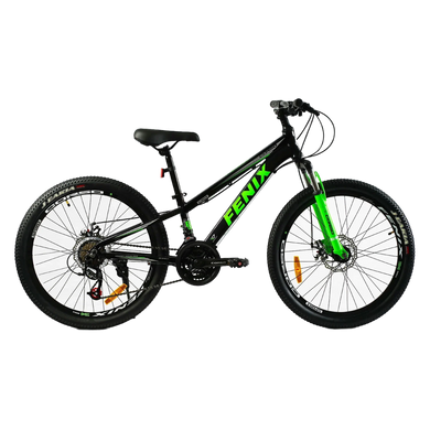 Велосипед Corso 24" дюйма «Fenix» FX-24650 рама алюминиевая 11’’, оборудование Saiguan 21 скорость