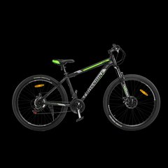 Велосипед CrossBike Storm 27" рама 19" Чорный-Зелёный