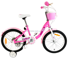 Велосипед дитячий RoyalBaby Chipmunk MM Girls 18 ", OFFICIAL UA, рожевий