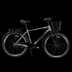 Велосипед Titan Turin 28" рама 18" сіро-чорний