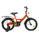 Велосипед Corso Maxis 16", сталь, ножные тормоза, сиденье с ручкой, оранжевый - 5