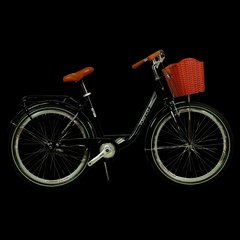 Велосипед Titan Valencia 2021 26" рама 18" чорний