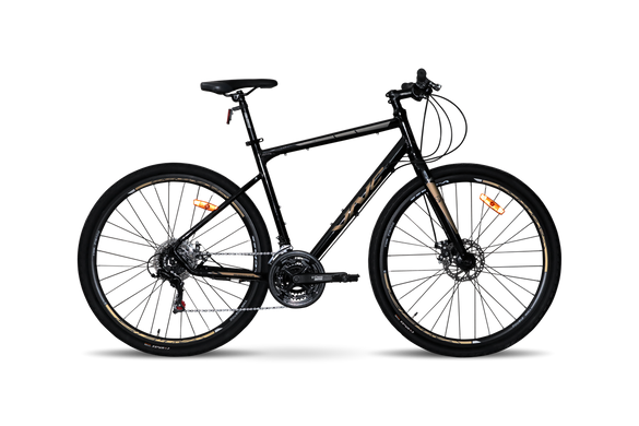 Велосипед VNC SweepRacer A3, 28" чорний з бронзою 2023