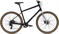 Велосипед 28" Marin KENTFIELD 1 Gloss Black/Chrome 2023