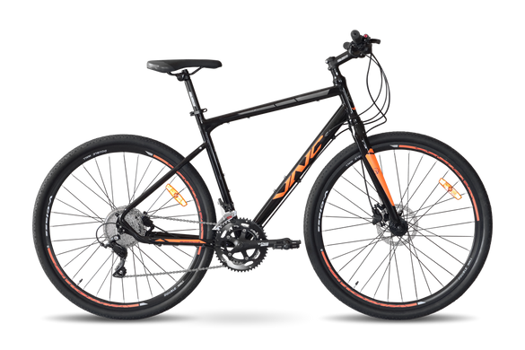 Велосипед VNC SweepRacer A7, 28" черный с оранжевым 2023