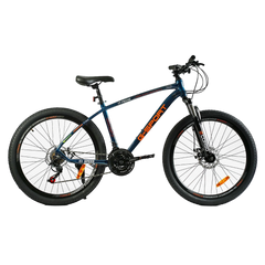 Велосипед CORSO «G-SPORT» 26" дюймов G-26168 рама алюминиевая 13", оборудование Shimano 21 скорость, 13" (130-145 см), 130-145 см, ХХS (Ваш рост 130-145 см)