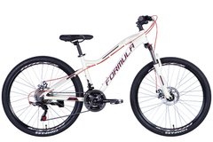 Велосипед 26 Formula ALPINA, алюміній, AM DD рама-15" біло-бордовий 2024