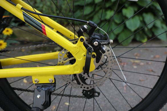 Велосипед підлітковий Kinetic PROFI 26 " жовтий 2023