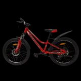 Велосипед Titan BEST MATE 24" червоний-сірий-Білий 2024