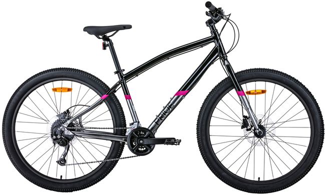 Велосипед 27,5" Pride ROCKSTEADY AL 7.2 рама - L 2022 чорний