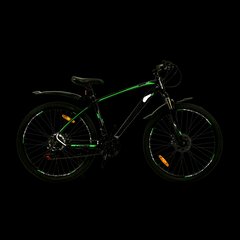 Велосипед CROSS Tracker 27.5" рама - 17" Черный-Зеленый