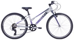 Велосипед 24" Apollo NEO 7s girls Brushed Alloy / Charcoal / Lavender Fade