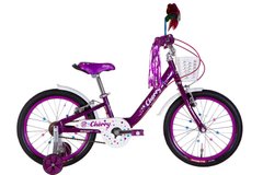 Велосипед 18" Formula CHERRY 2022 (фиолетовый с белым)
