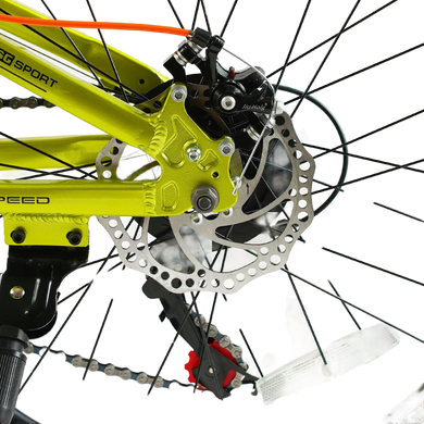 Велосипед Corso 24" "Concept" CP-24166 рама алюминиевая 11’’, оборудование Shimano, 21 скорость