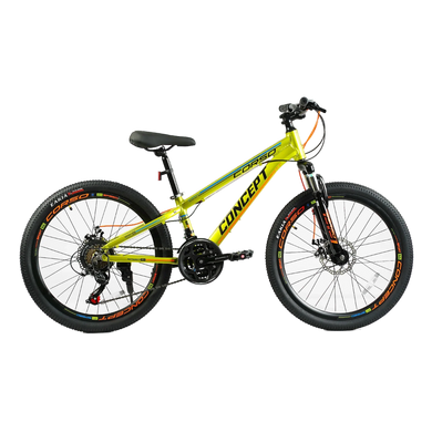Велосипед Corso 24" «Concept» CP-24166 рама алюмінієва 11’’, обладнання Shimano, 21 швидкість