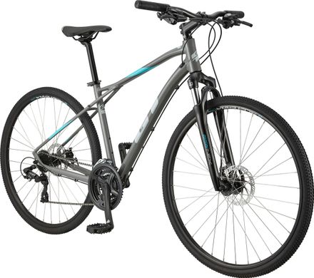 Велосипед GT Transeo Comp 28" серый рама S