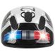 Шлем M-Wave "Police" (731004) детский, разм. 52-57 (S), бело-черный (4015493731979) - 2
