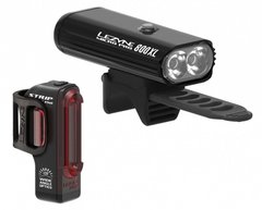 Комплект світла Lezyne Micro PRO 800XL/Strip чорний