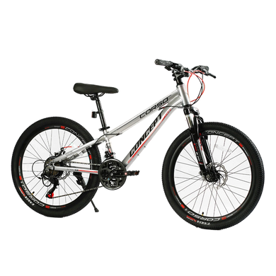 Велосипед Corso 24" "Concept" CP-24902 рама алюминиевая 11’’, оборудование Shimano, 21 скорость
