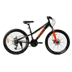 Велосипед Corso 24" дюйми «Fenix» FX-24365 рама алюмінієва 11’’, обладнання Saiguan 21 швидкість