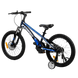 Велосипед Corso Speedline 20", магниевая рама, дисковые тормоза, литые диски, синий с черным - 4