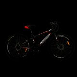 Велосипед CROSSBIKE Spark D-Al 26"рама 13" чорно-червоний