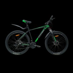 Велосипед Titan FOX 29" рама - 20" чорний-Зелений