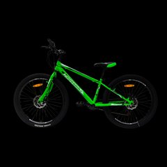 Велосипед CROSSBIKE Spark D-Steel 2024 26" рама 13" Зеленый