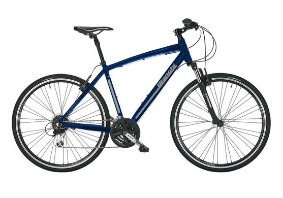 Bianchi велосипед C-SPORT CROSS Gent alu Acera 24s Disc синий/серебристый