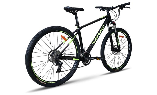 Велосипед VNC FastRider C5, 29" чорний з салатовим 2023