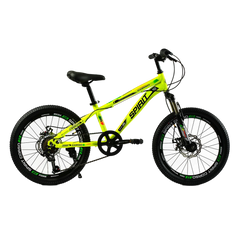Велосипед CORSO SPIRIT 20" TK - 20930 рама сталева 12``, 7 швидкостей Shimano, жовтий