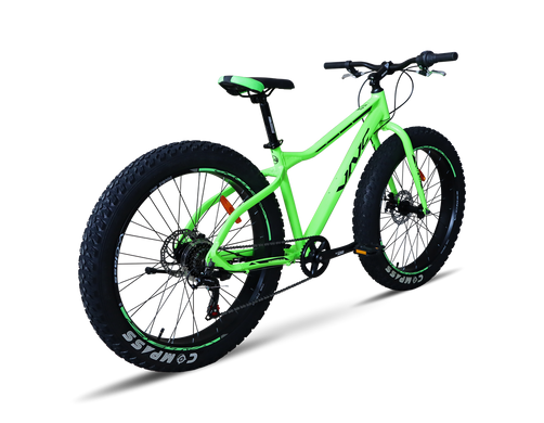 Велосипед VNC SnowRider A4, 26" зеленый с черным 2023