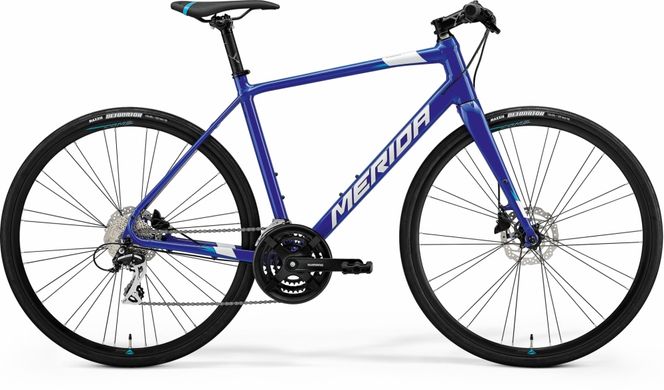 Велосипед 28 "Merida SPEEDER 100 dark blue (blue / white) 2021