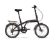 Велосипед складной VNC Midway А3 20" черный с красным 2023 - 1
