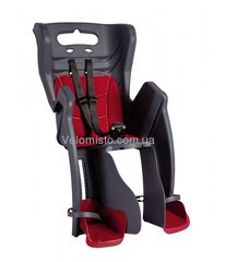 Сидіння заднє (дитяче велокрісло) Bellelli LITTLE DUCK Relax до 22 кг, Неоновий жовтий / чорна підкладка (Hi Vision)