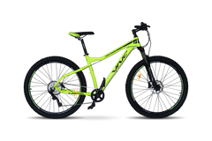 Велосипед VNC SandRider A5 Plus, 27,5" лайм с черным 2023