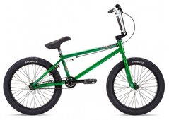 Велосипед BMX 20" Stolen HEIST 21.0" DARK GREEN W/ CHROME 2022
