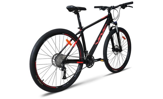 Велосипед VNC FastRider C7, 29" чорний з червоним 2023