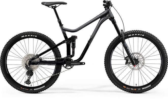 Велосипед 27.5 "Merida ONE-SIXTY 400 grey / sparkling black 2021