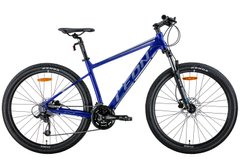 Велосипед 27.5" Leon XC-80 AM Hydraulic lock out HDD 2022 (синій з сірим)