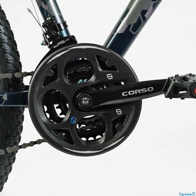 Велосипед CORSO «HEADWAY» 26" HW-26088 рама алюмінієва 15``, обладнання Shimano 21 швидкість