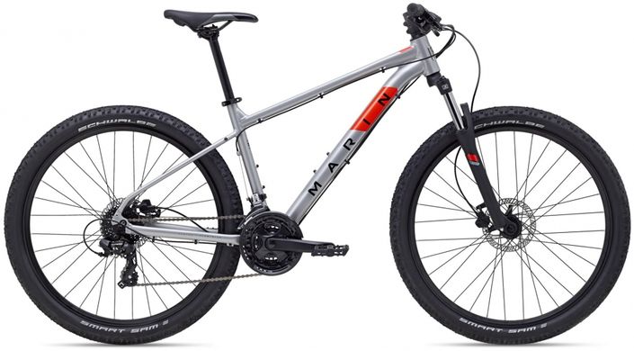 Велосипед 27,5 "Marin ROCK SPRING 1 Silver 2021
