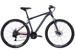 Велосипед 29" Discovery TREK AM DD 2022 (синьо-чорний (м))