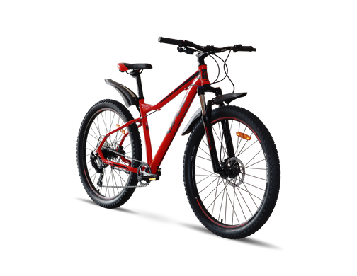 Велосипед VNC SandRider A7 Plus, 27,5" красный с черным 2023