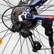 Велосипед CORSO «Avalon» 26" 14319 ФЕТБАЙК, рама алюминиевая, оборудование Shimano 7 скоростей, черно-синий - 8