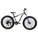 Велосипед CORSO «Avalon» 26 " 14319 ФЕТБАЙК, рама алюмінієва, обладнання Shimano 7 швидкостей, чорно-синій - 1