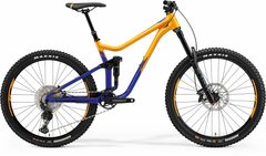 Велосипед 27.5 "Merida ONE-SIXTY 400 orange / blue 2021