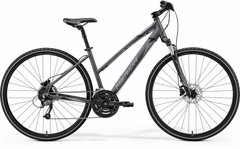 Велосипед 28 "Merida CROSSWAY 40 L silk anthracite (grey / black) 2021