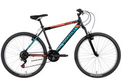 Велосипед 27,5" Discovery AMULET 2022 TGB (черно-красный с бирюзовым (м))
