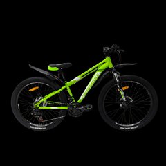 Велосипед CrossBike STORM 26" рама 13" Зелений